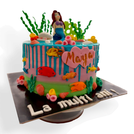 [:ro]Tort Mica Sirena[:en]Litle Marmaid cake[:]