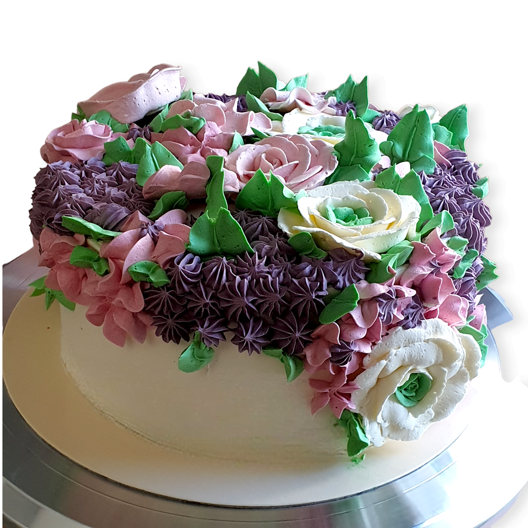 [:ro]Tort Cascada de flori[:en]Flower cascade cake[:]
